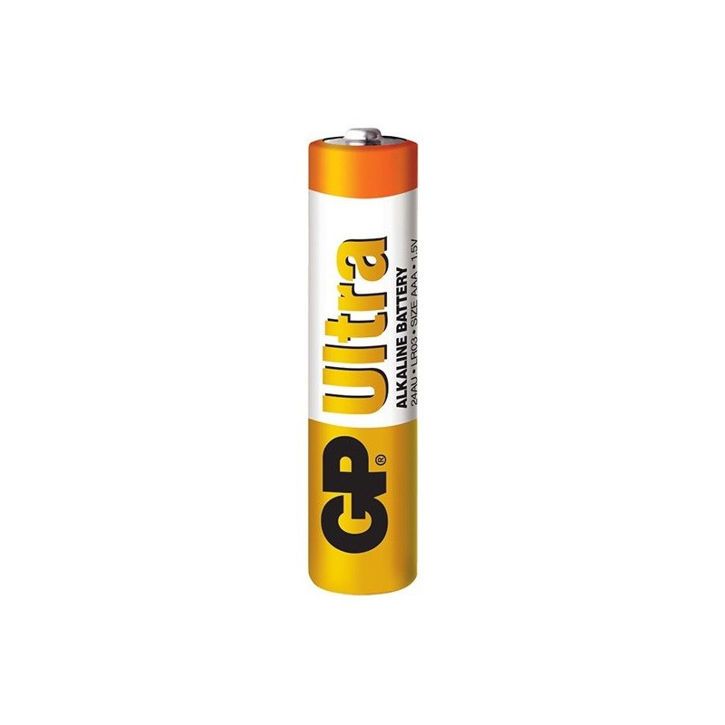 2x Piles AAA GP Ultra Alkaline LR03