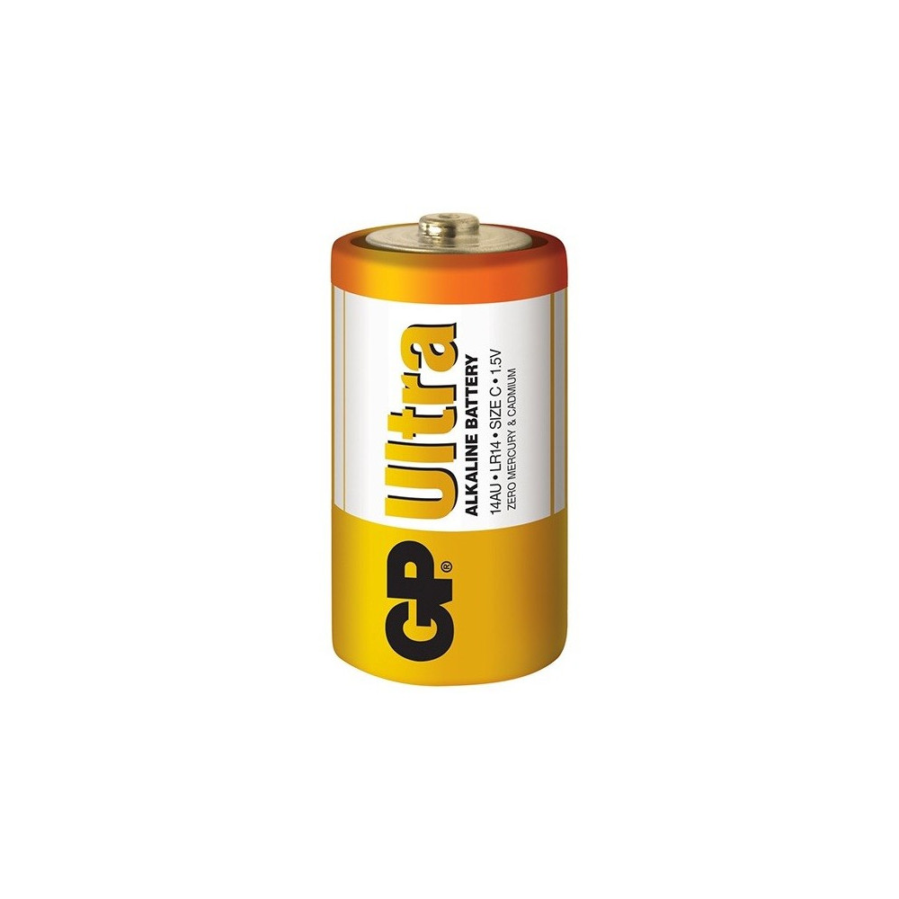 2x Piles GP Ultra Alkaline C LR14