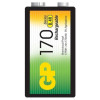 Pile GP Rechargeable NiMH 9V 170 Series 170 mAh