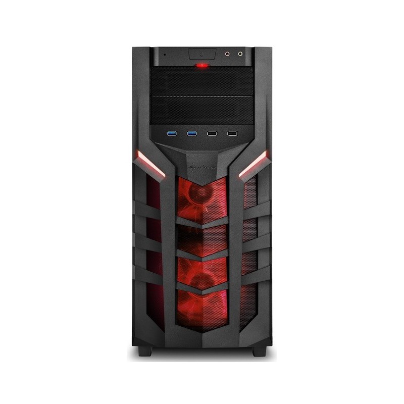 Boitier Gamer Sharkoon VG5-W / LED Rouge