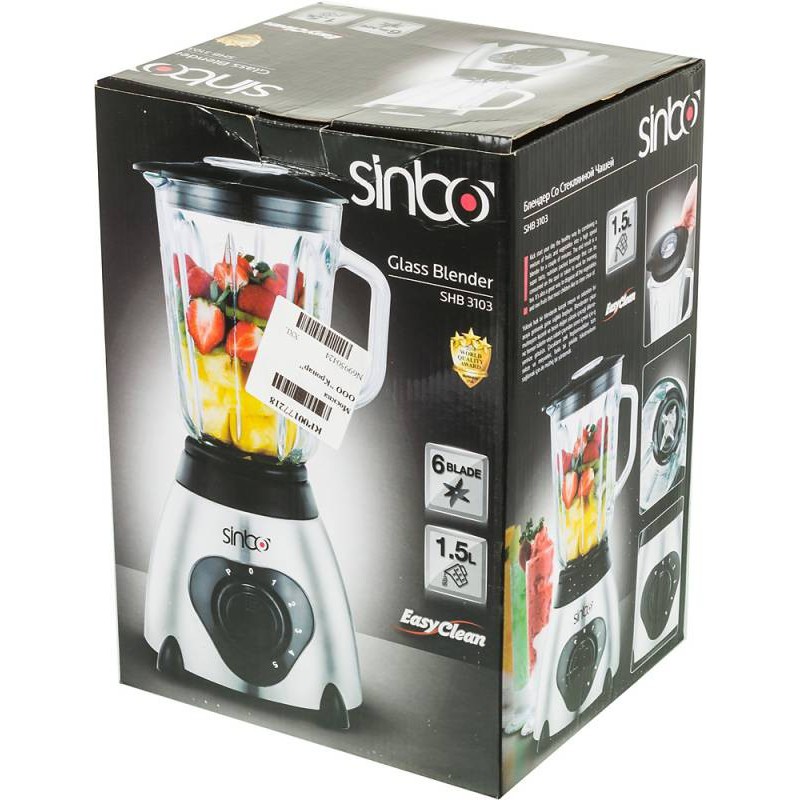 Blender Sinbo SHB-3103 / 600W / Noir