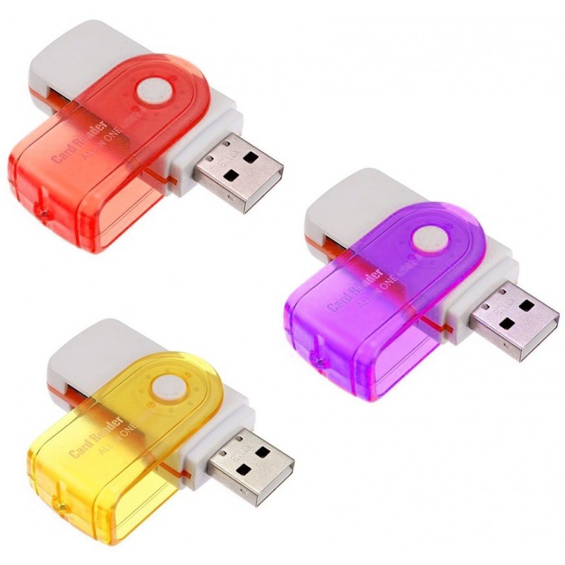 Lecteur de cartes USB Vert