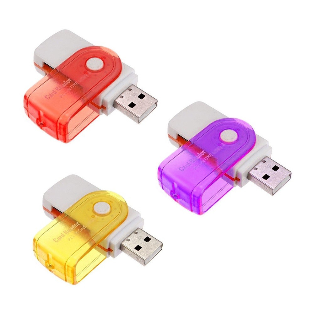 Lecteur de cartes USB Vert