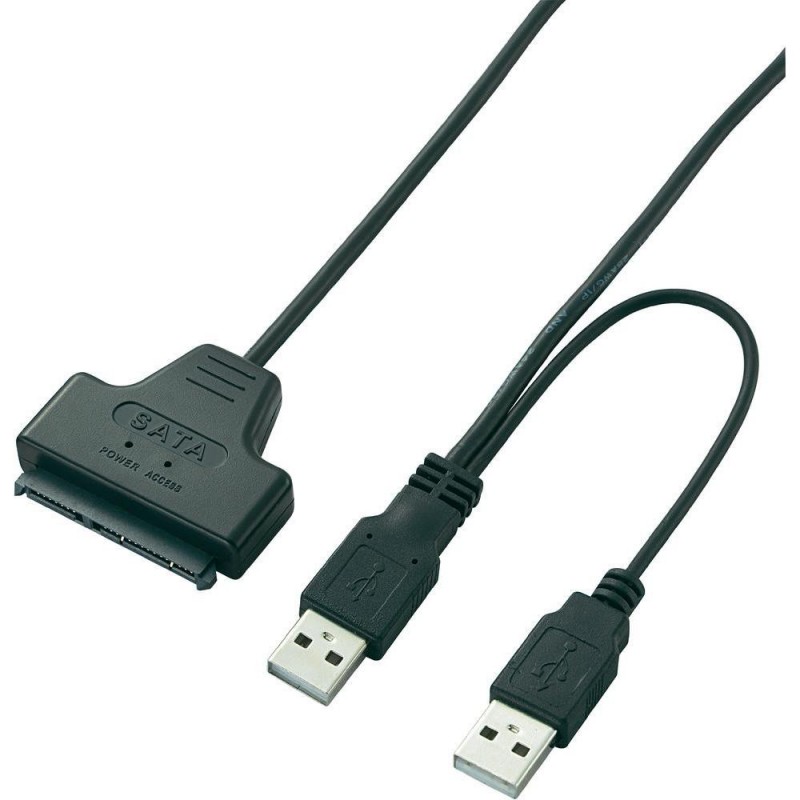 Câble adaptateur USB vers SATA Disque dur 2,5/3,5 pouces Cordon  convertisseur dur USB vers SATA Câble USB 3.0 vers SATA HDD, prise US