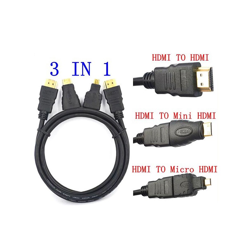 Câble HDMI Male/Male Forme L / 1.5M