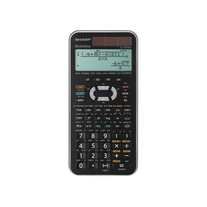 Calculatrice Scientifique Sharp EL-W506X Silver