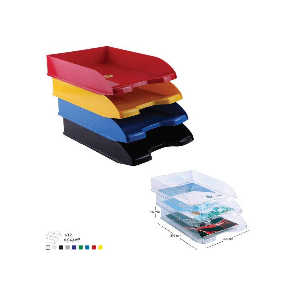 Corbeille à courrier Opaque ARK 450 / Bleu