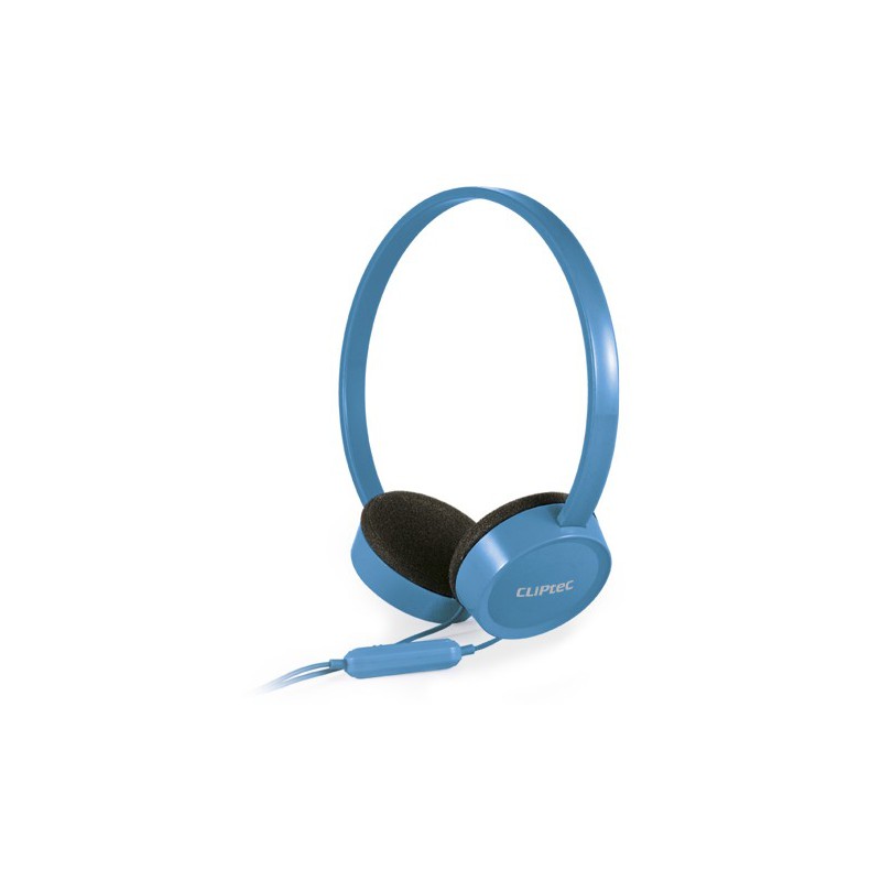 Casque stéréo Multimédia Cliptec KIDS-CHAT BMH335 / Bleu Casque stéréo Multimédia Cliptec KIDS-CHAT BMH335 / Bleu