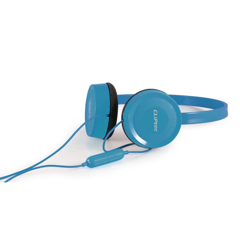 Casque Stereo Multimedia Cliptec Kids Chat Bmh335 Bleu Casque Stereo Multimedia Cliptec Kids Chat Bmh335 Bleu