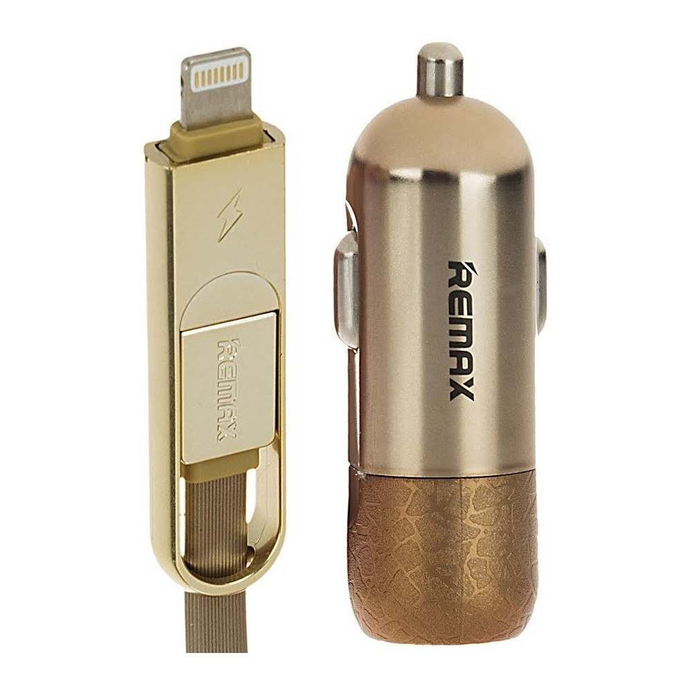 Chargeur Allume Cigare Remax RCC204 / Vert