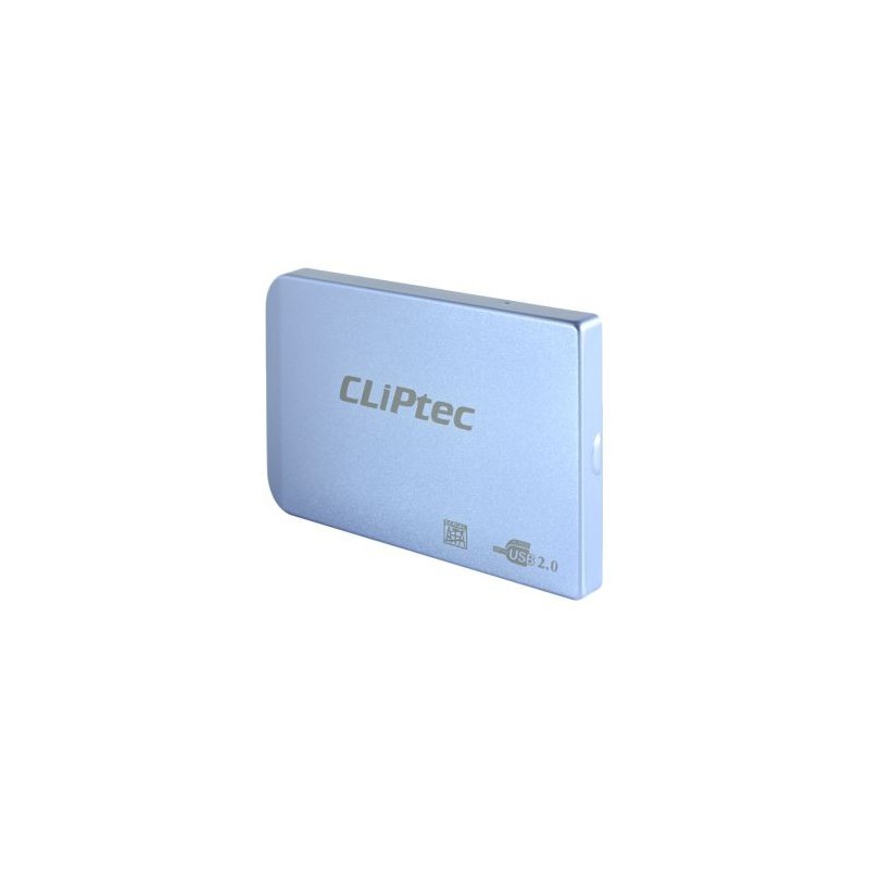 Boitier Externe 2.5" USB 2.0 SATA HDD Cliptec RZE270 / Bleu