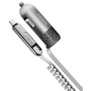 Chargeur Allume Cigare avec Cable 2en1 Remax Finchy RCC103 / Gold