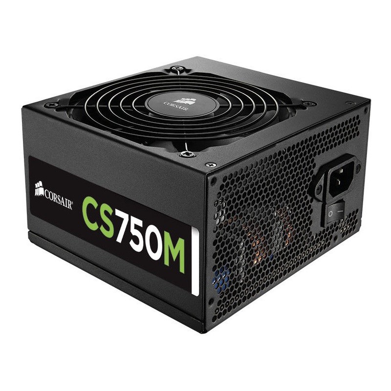 Boite d'alimentation Corsair AX760 80PLUS Platinum Modulaire Semi-passive 760W