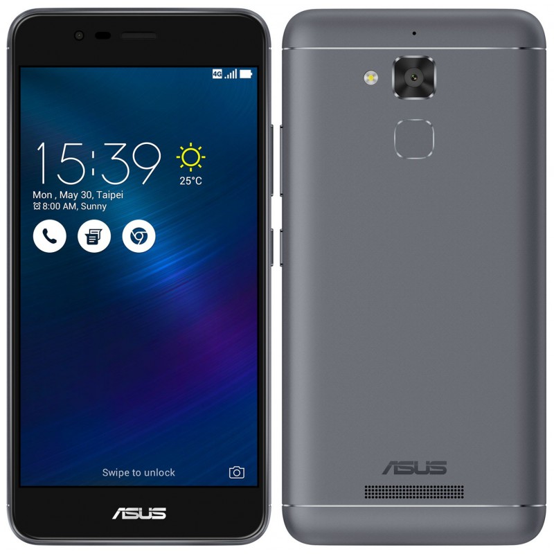 Téléphone Portable Asus ZenFone 3 Max / 4G / Double SIM / Gris + SIM Offerte