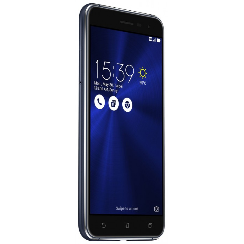 Téléphone Portable Asus ZenFone 3 / 4G / Double SIM / Noir + SIM Offerte