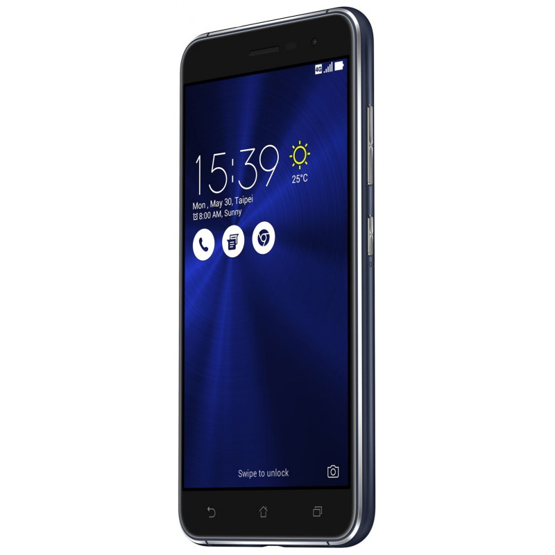 Téléphone Portable Asus ZenFone 3 / 4G / Double SIM / Noir + SIM Offerte