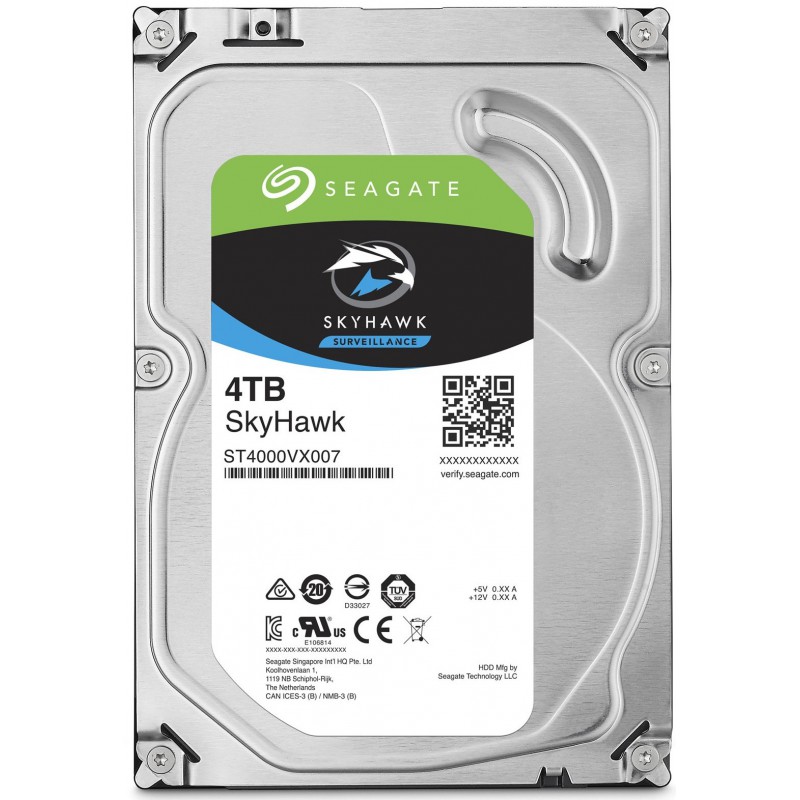 Disque Dur Interne 3.5" Seagate Surveillance 4 To