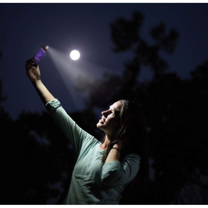 Selfie Flash Ksix pour Smartphone avec Jack 3.5 mm