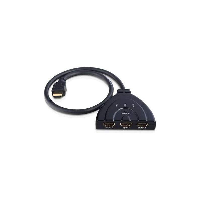 Commutateur HDMI Mâle vers 3x HDMI Femelle