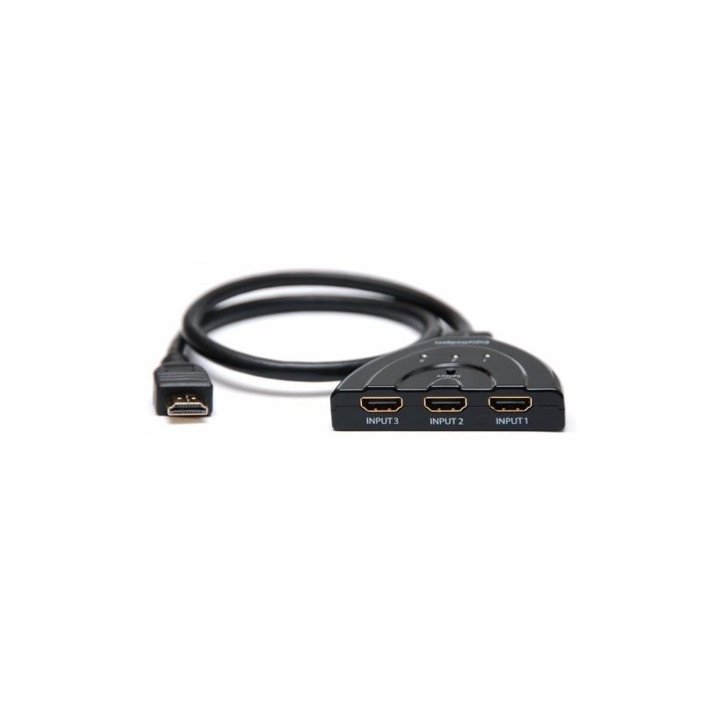 Commutateur HDMI Mâle vers 3x HDMI Femelle