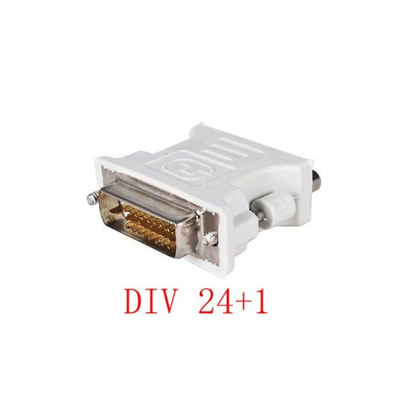 Adaptateur VGA Femelle vers DVI24+1 Mâle