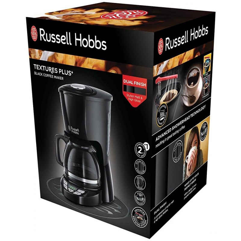 Slide  #1 Cafetiére Programmable Russell Hobbs Textures Plus / 975W