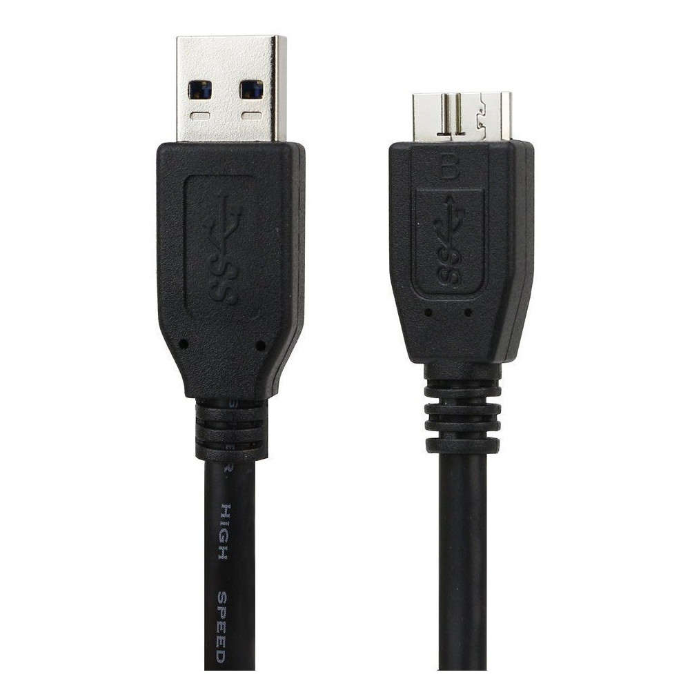 Câble USB 3.0 Mâle/Mâle - 0.5 m