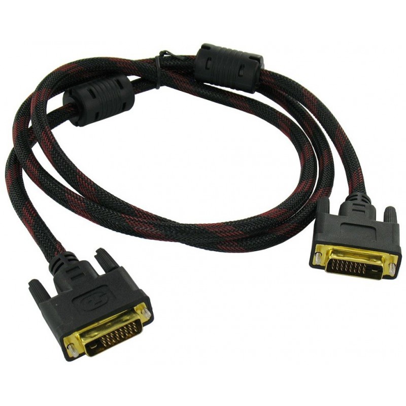 Câble DVI-I Dual 24+1 Link Mâle/Mâle 1.5M