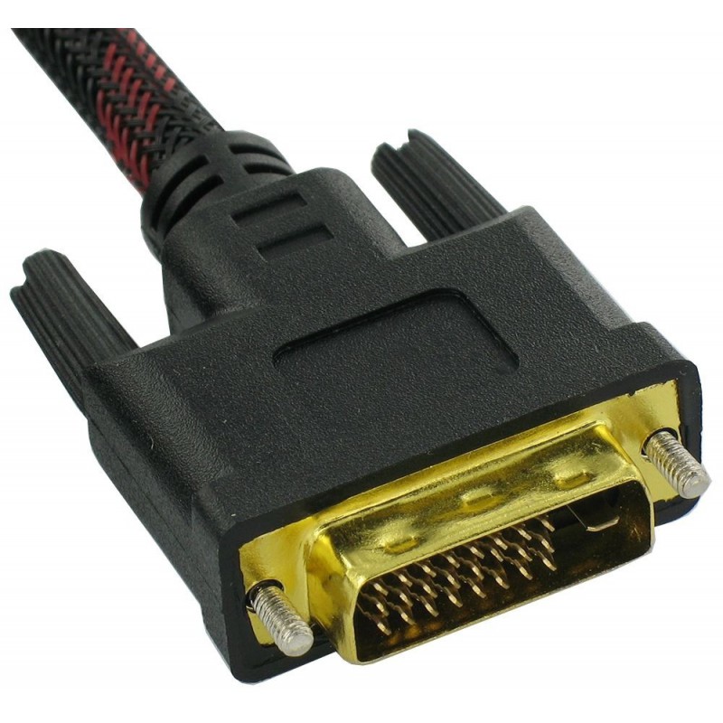 Câble DVI-I Dual 24+1 Link Mâle/Mâle 1.5M