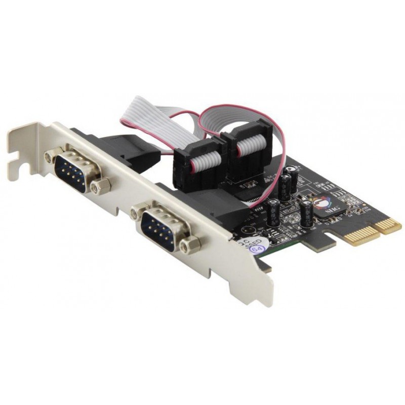 Carte série PCI Express 2 ports RS232