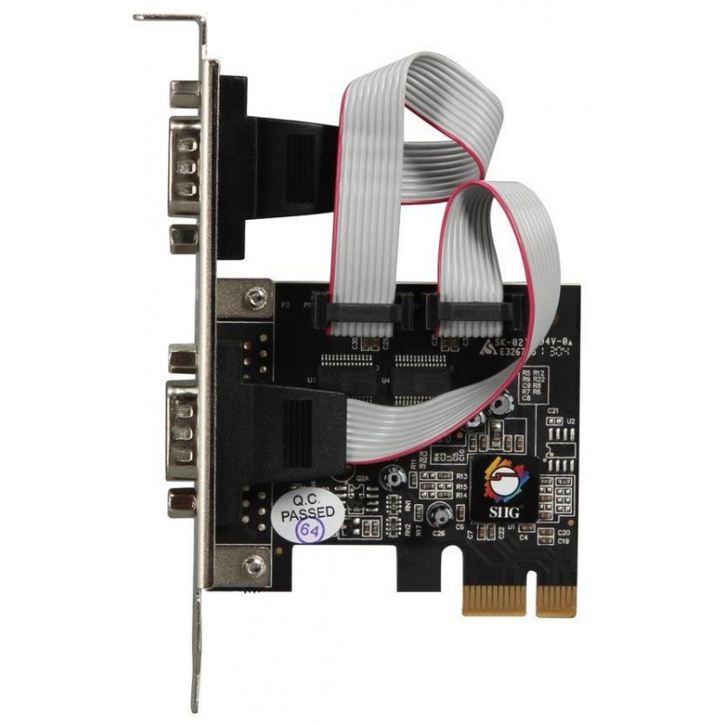 Carte série PCI Express 2 ports RS232