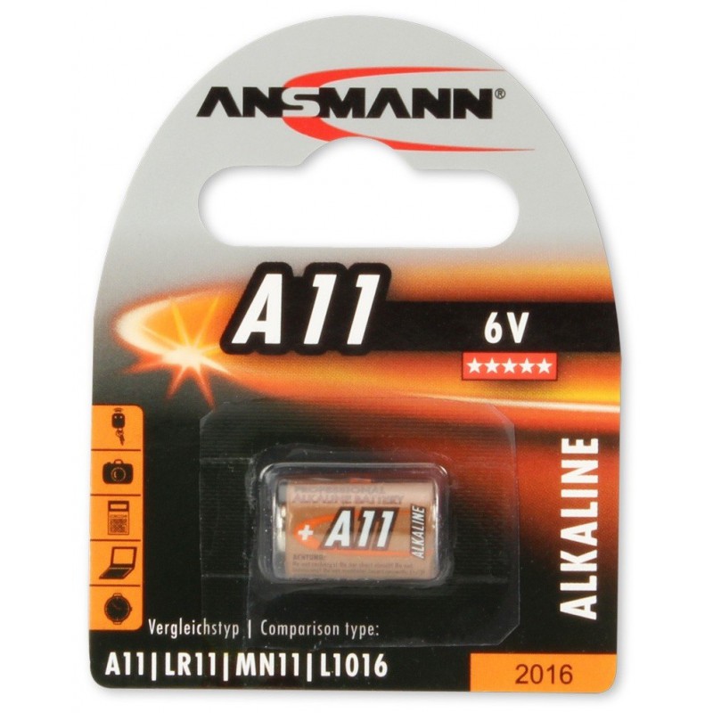 Pile Ansmann Alkaline A11 / 6V