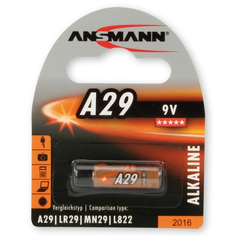 Pile Ansmann Alkaline A29 / 9V