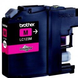 Cartouche adaptable Brother LC123 Magenta