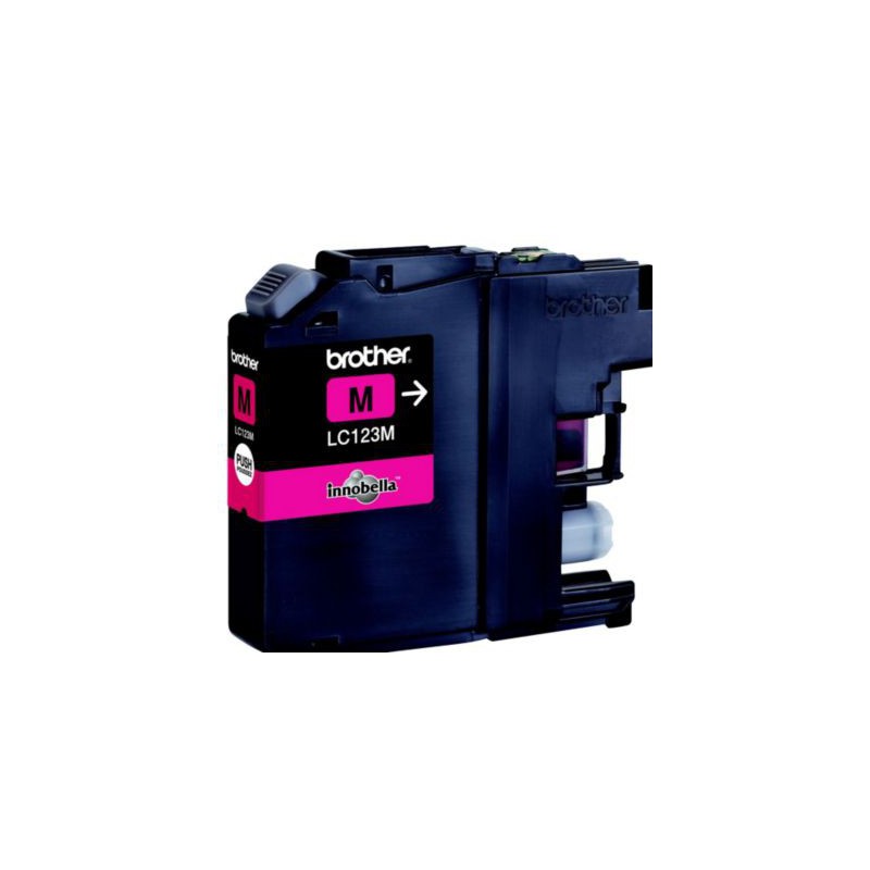 Cartouche adaptable Brother LC123 Magenta