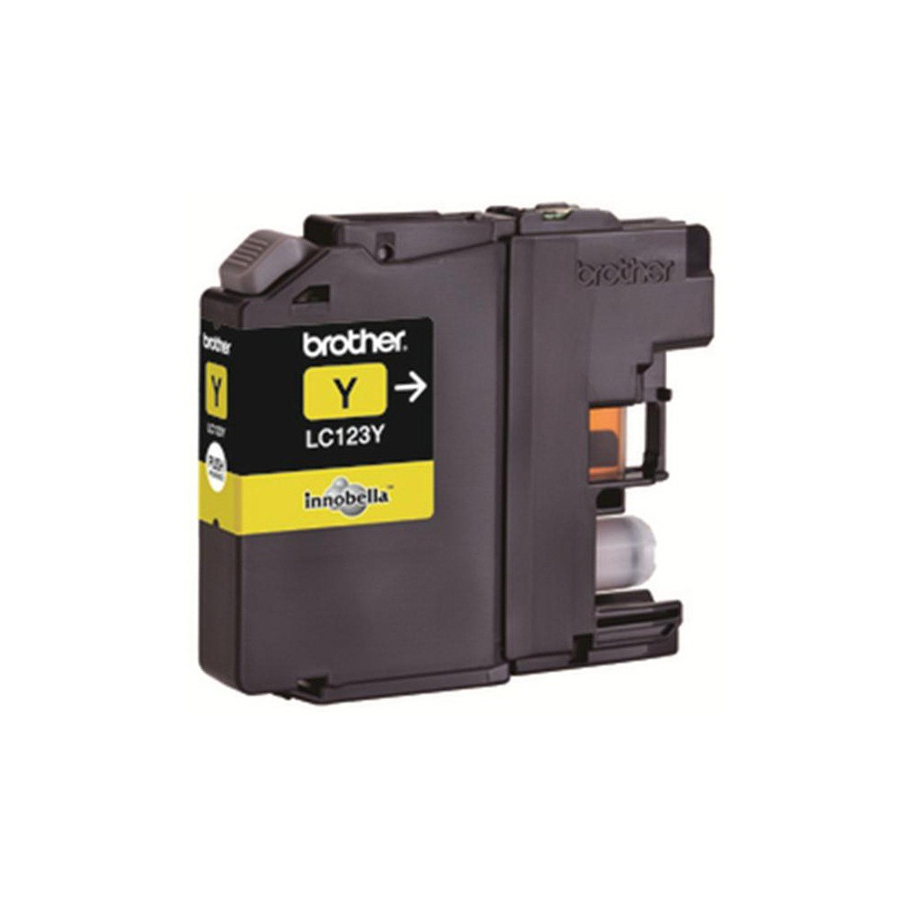 Cartouche adaptable Brother LC123 Yellow