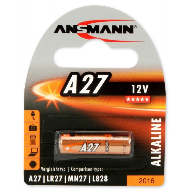 Pile Ansmann Alkaline A27 / 12V