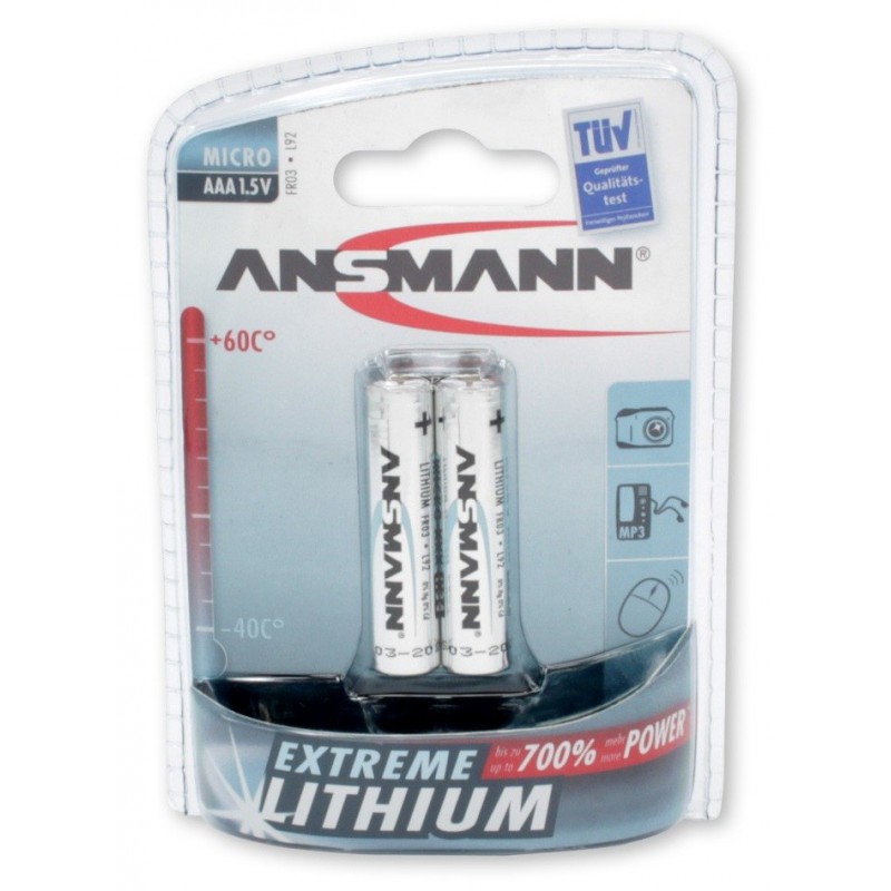 Camelion R03 - Batterie AAA micro, ad alta efficienza, 8 pezzi