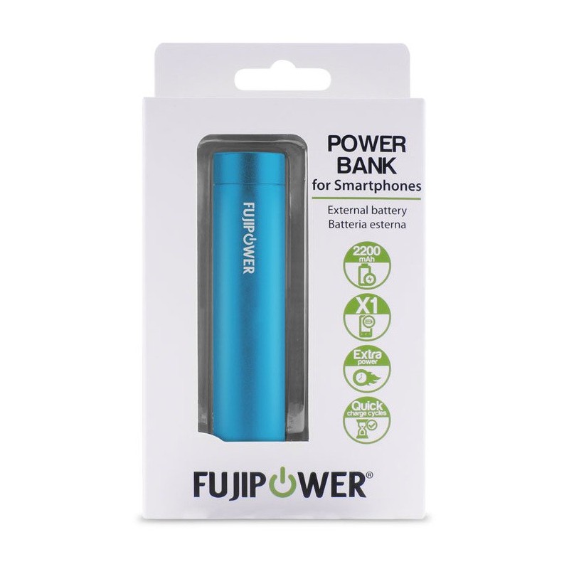 Power Bank FujiPower 2200 mAh / Bleu