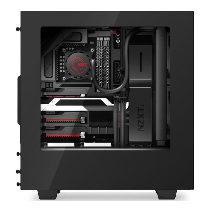 Boitier Gamer Nzxt Source S340 / Noir