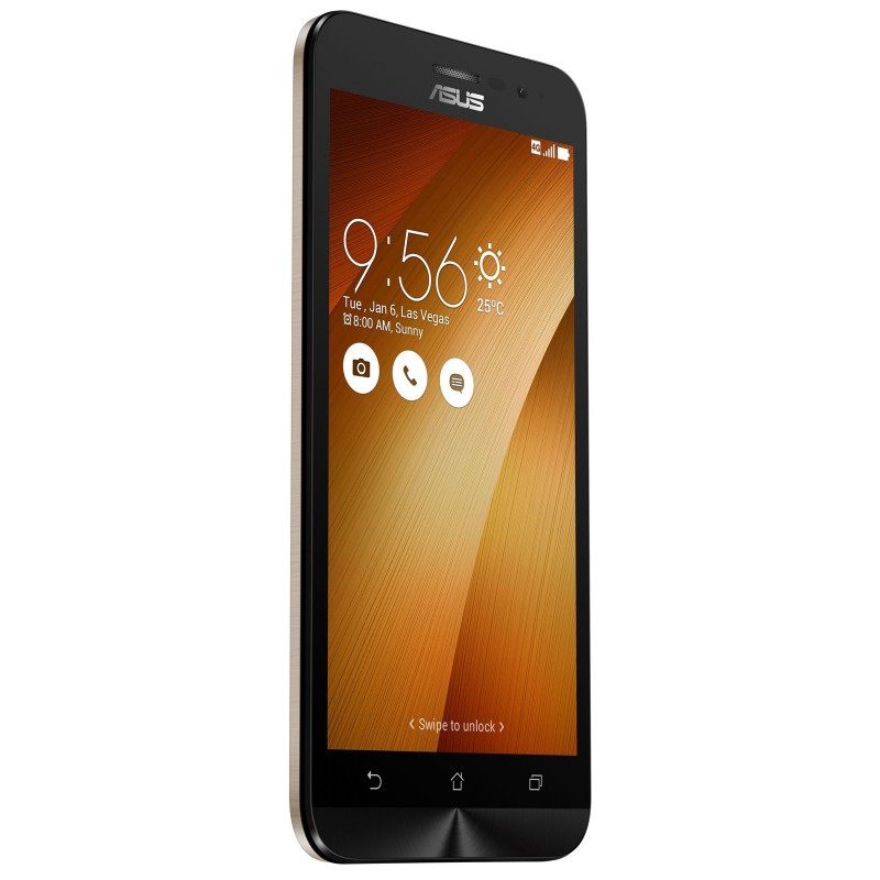 Téléphone Portable Asus ZenFone Go / 4G / Double SIM / Gold + SIM Offerte