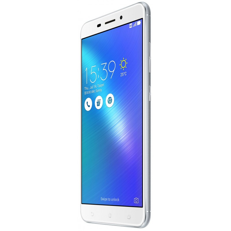 Téléphone Portable Asus ZenFone 3 Laser / 4G / Double SIM / Silver + SIM Offerte