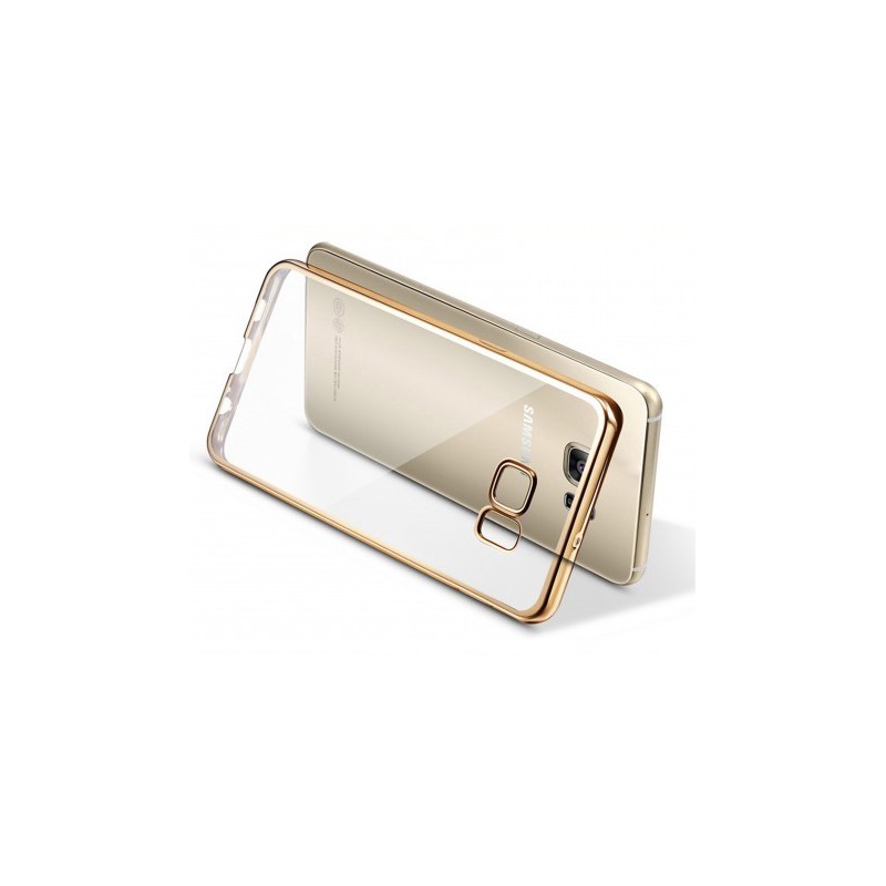 Etui Silicone Silver + Film de Protection Anti-Choc Pour Galaxy S7