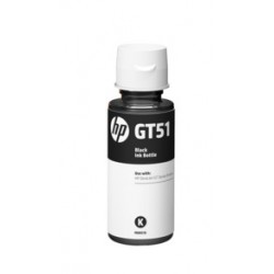 Bouteille d'encre Originale HP GT52 / Noir / 70ml