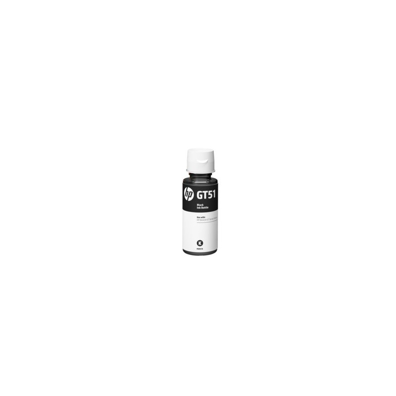 Bouteille d'encre Originale HP GT52 / Noir / 70ml