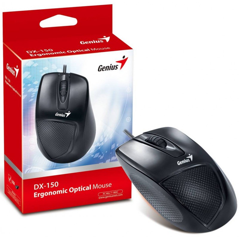 Souris Optique Usb Genius Dx 150x Noir
