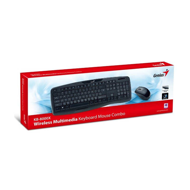 Ensemble Clavier Souris Genius Slimstar 8000ME