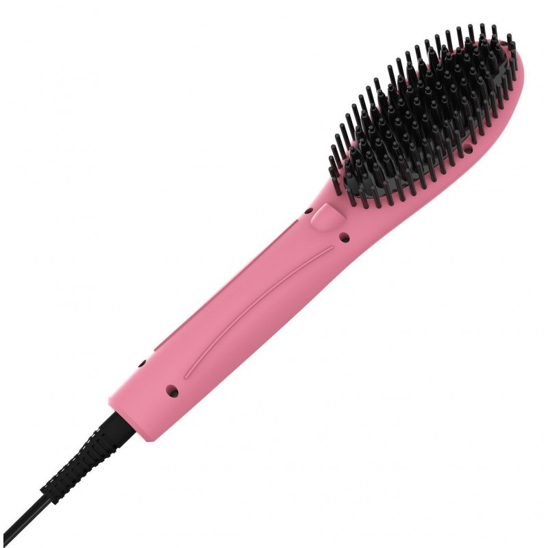 Brosse Chauffante 140° - 200°C / Rose