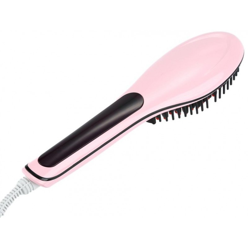 Brosse Chauffante 180° - 230°C / Rose
