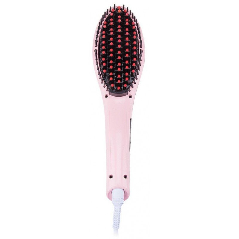 Brosse Chauffante 180° - 230°C / Rose